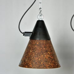 Mid-Century Industrial Bakelite Factory Pendant Lamp, 1960s, Germany