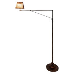 Mid-century Industrial "Potense" or "équerre" Floor lamp