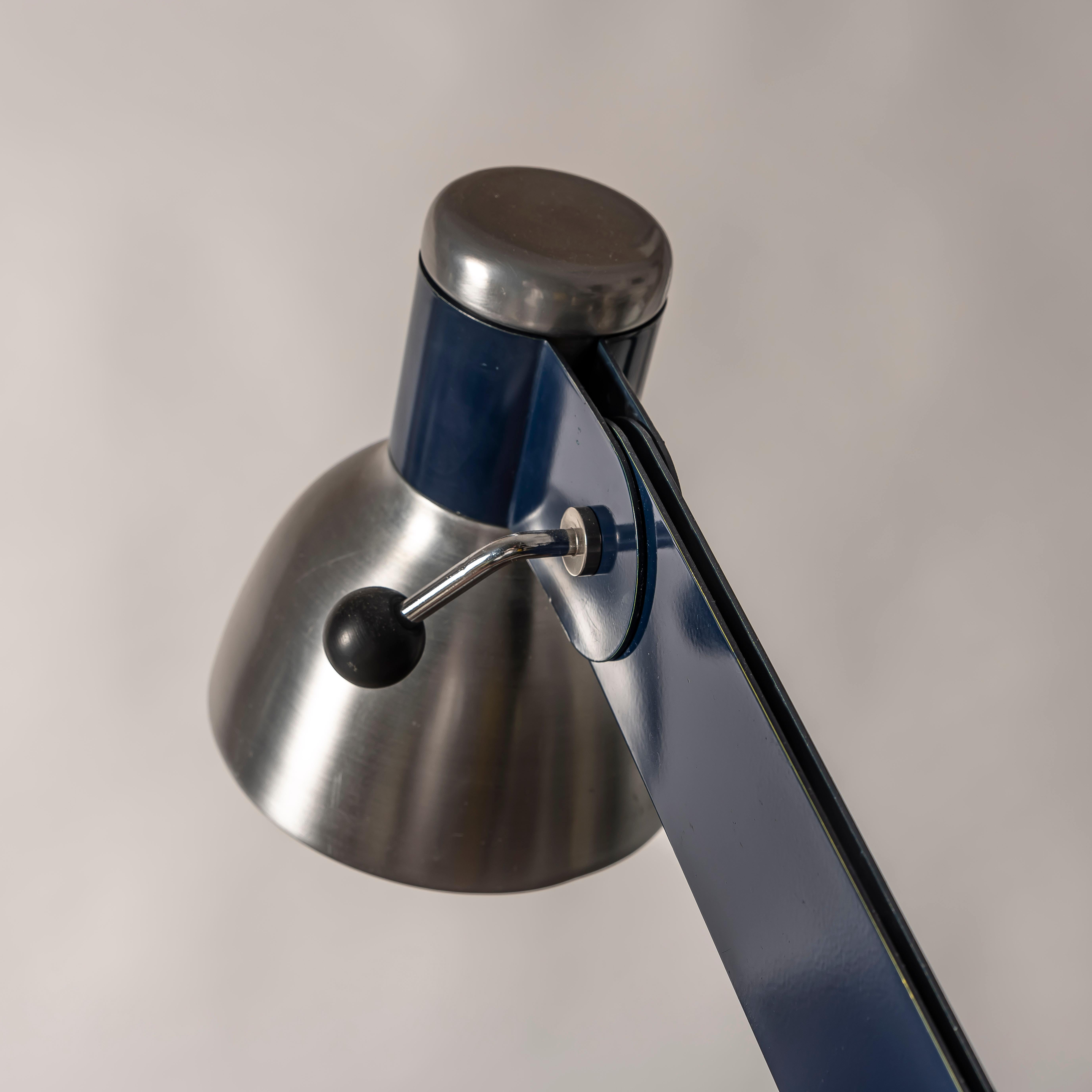 Mid Century Industrial Spanish Clamp Desk Lamp By Ramón Bigas i Balcells 1960s For Sale 5