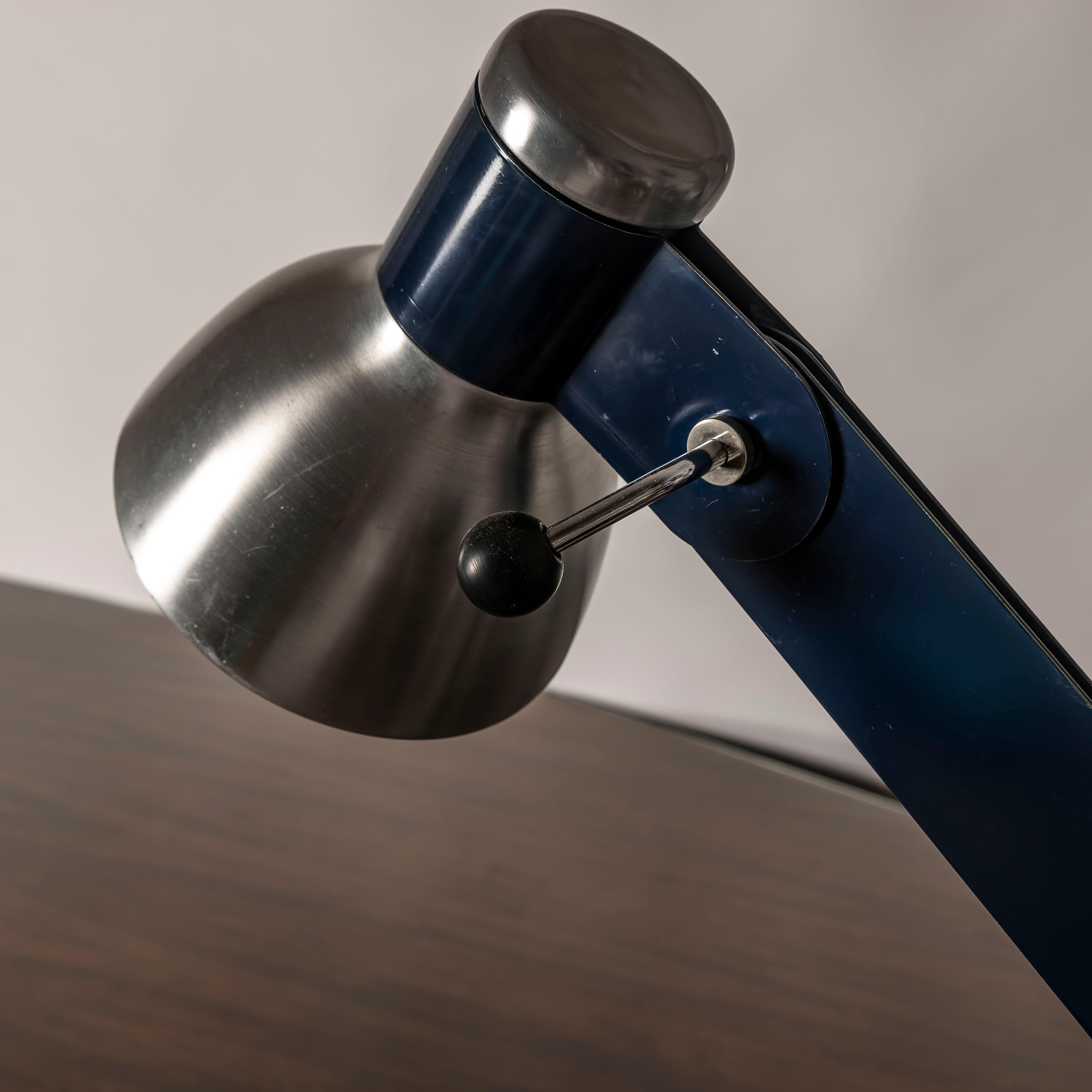 Mid Century Industrial Spanish Clamp Desk Lamp By Ramón Bigas i Balcells 1960s For Sale 6