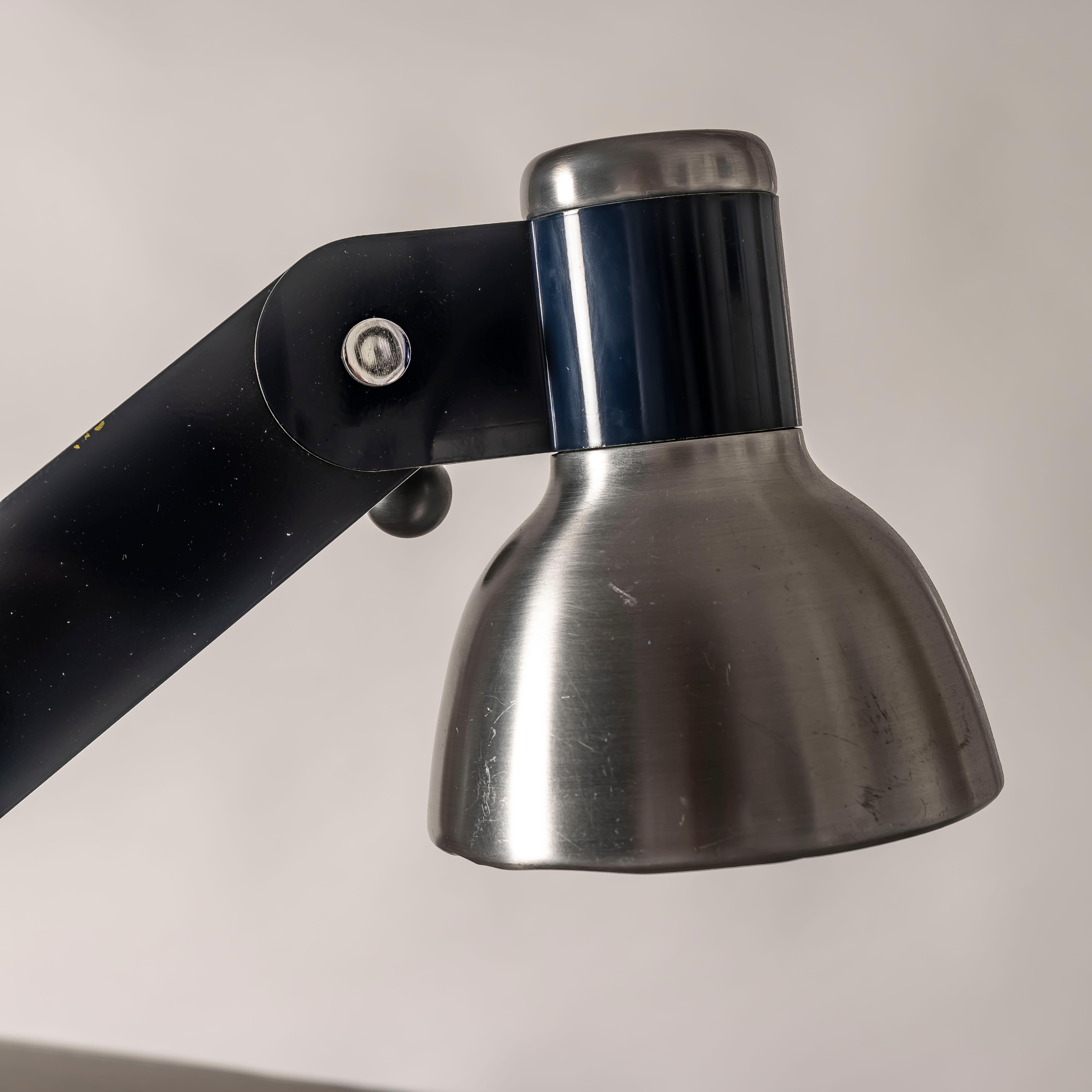 Mid-20th Century Mid Century Industrial Spanish Clamp Desk Lamp By Ramón Bigas i Balcells 1960s For Sale