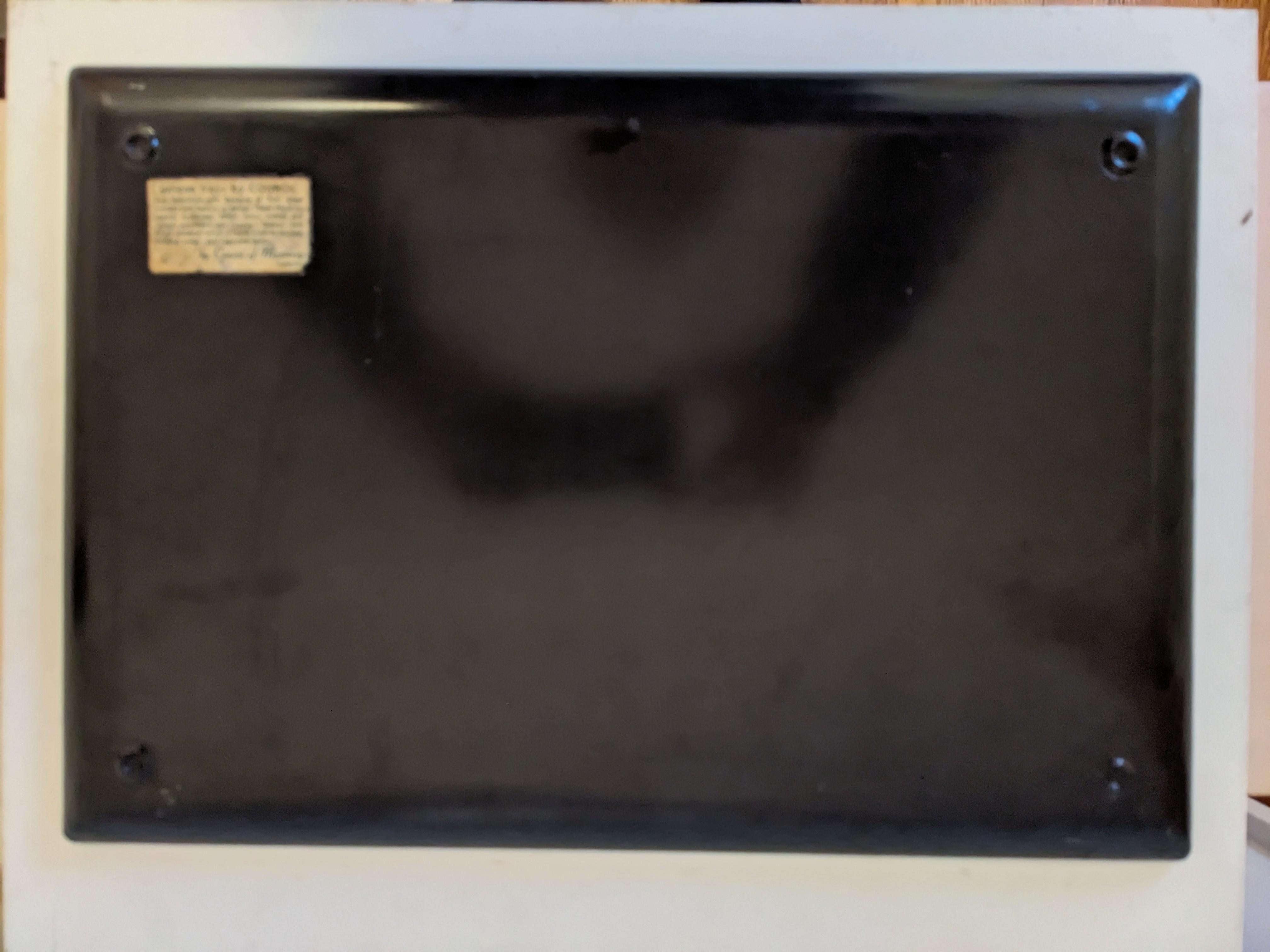 Muschel- und Perlmutttablett mit Intarsien aus der Mitte des Jahrhunderts, Couroc im Zustand „Gut“ im Angebot in Riverdale, NY