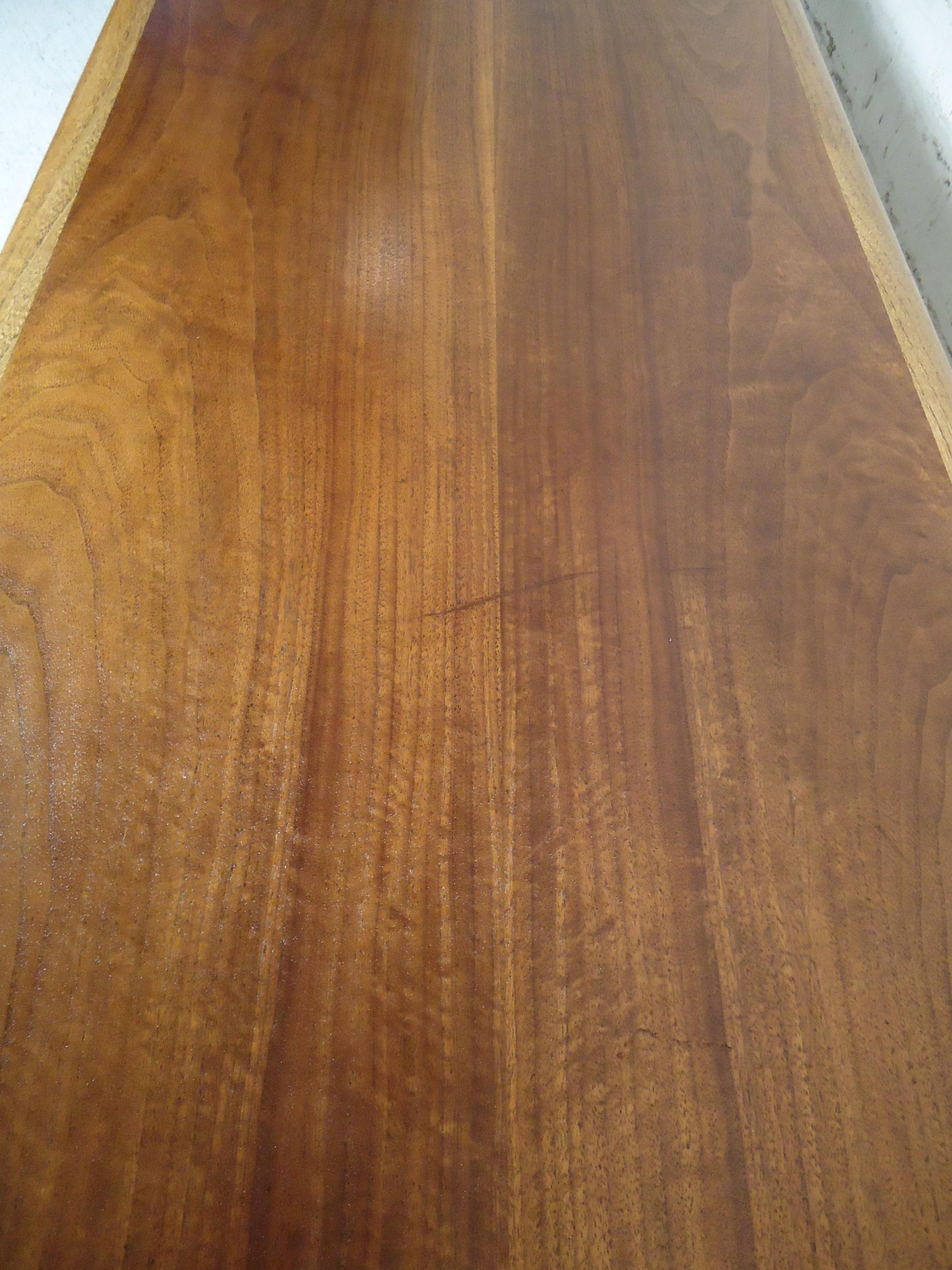 wood inlay coffee table