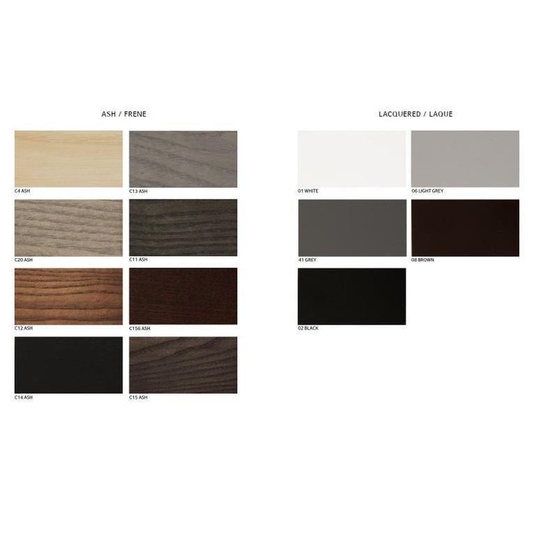 Chaise de salle à manger Boucle d'inspiration du milieu du siècle avec dossier en rotin tressé Nature en vente 3