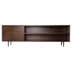 Mid-Century Inspired Walnut Sideboard / Credenza by Boyd & Allister