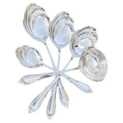 Mid Century International Sterling Silver Rhapsody Serving Utensils Set of 5
