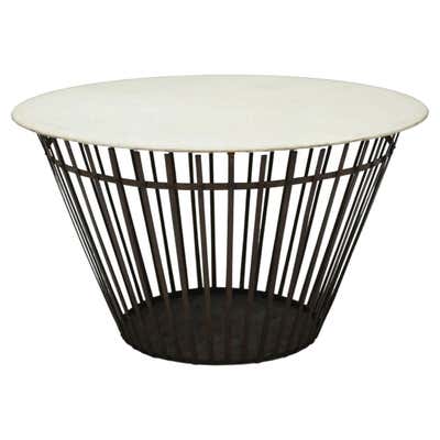 Georgian Antique Leather Topped Rent Table at 1stDibs
