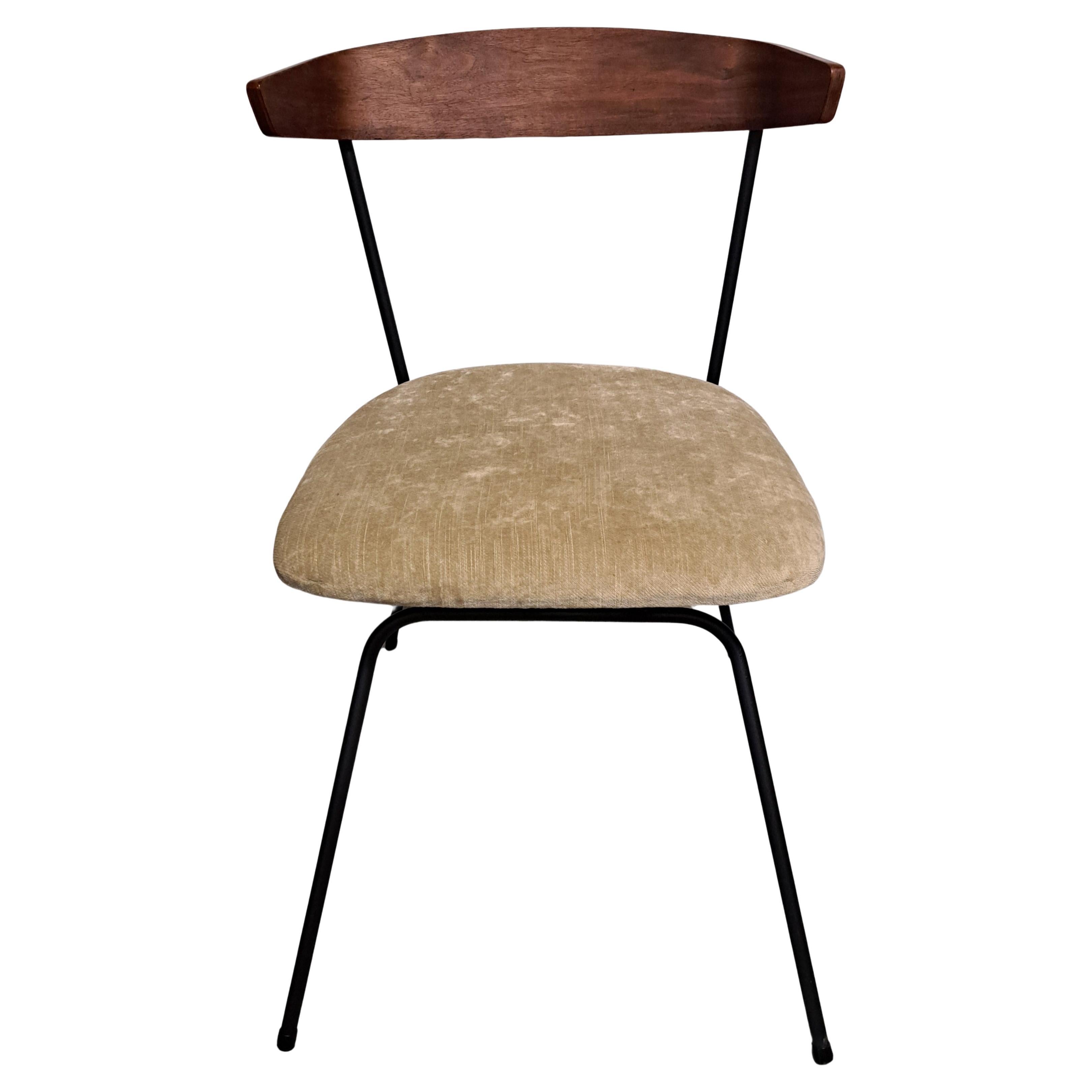 Mid Century Iron Base Chair attributed to Clifford Pascoe