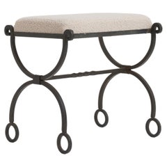 Mid-Century Iron Stool