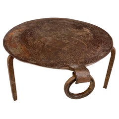 Mid-Century Iron Tray Table