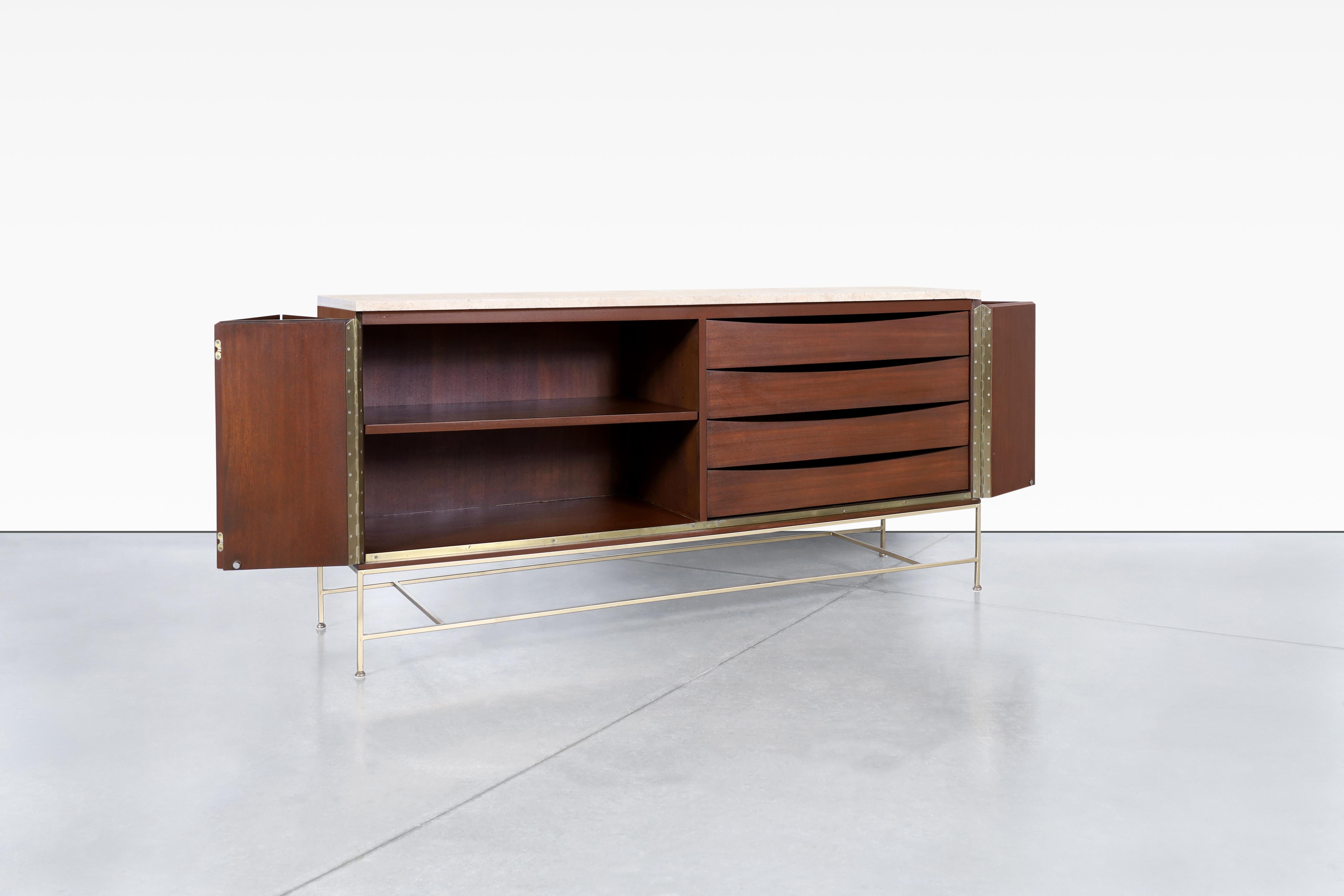 Americano Credenza in travertino 