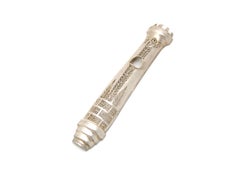 Mid-Century Israeli Sterling Silver Mezuzah Case