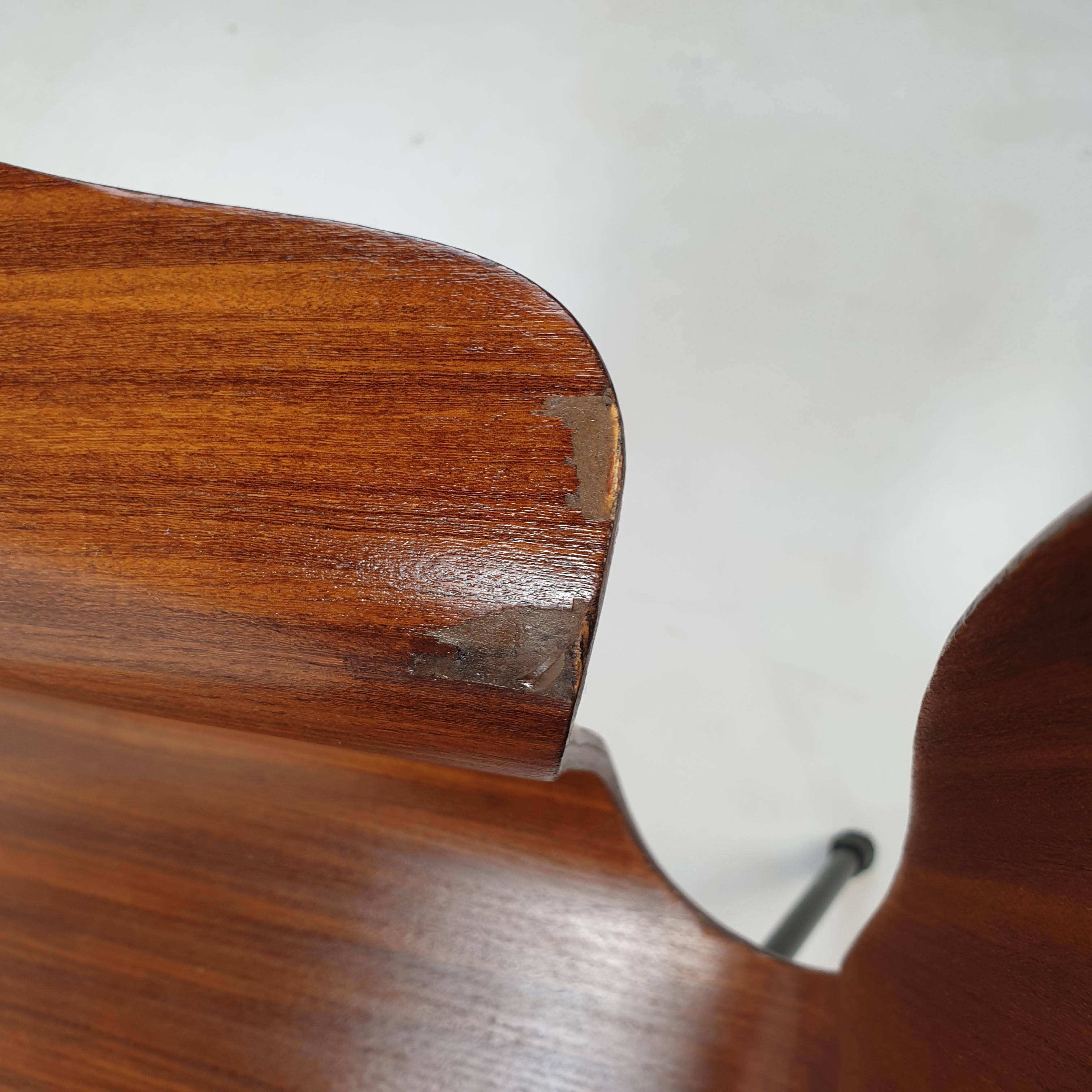 Banc italien à 3 places du milieu du siècle dernier par Carlo Ratti, années 1950 en vente 10