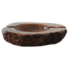 Mid-Century Italian Alabaster Ashtray, 1960s