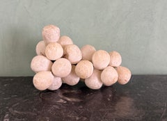 Mid-Century Italian Alabaster Grapes Sculpture
