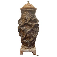 Mid-Century Italian Alabaster Marbro Company Lamp