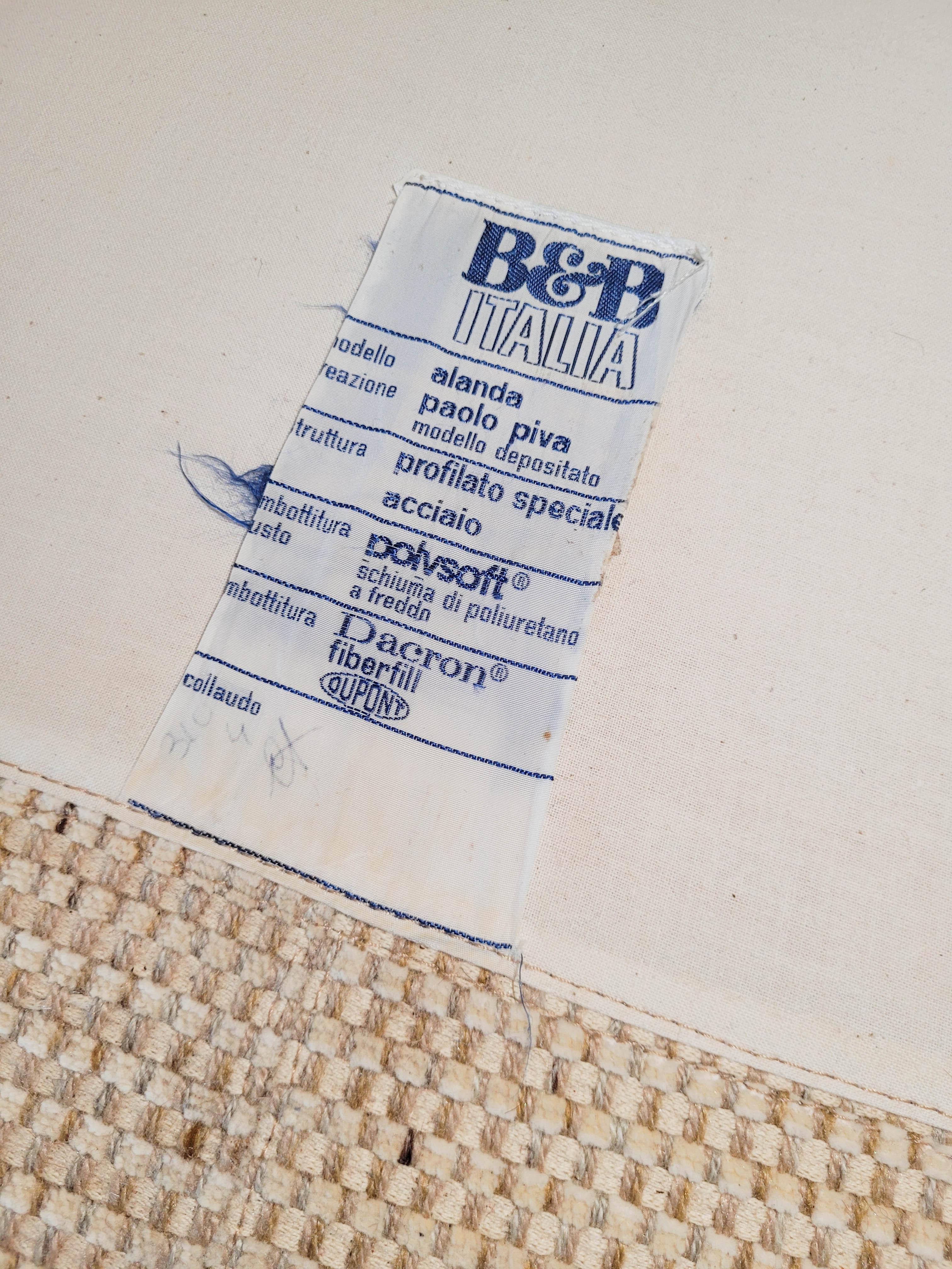 Sofá italiano de mediados de siglo Alanda de Paolo Piva para B&b Italia / C&b Italia, años 80 en venta 9