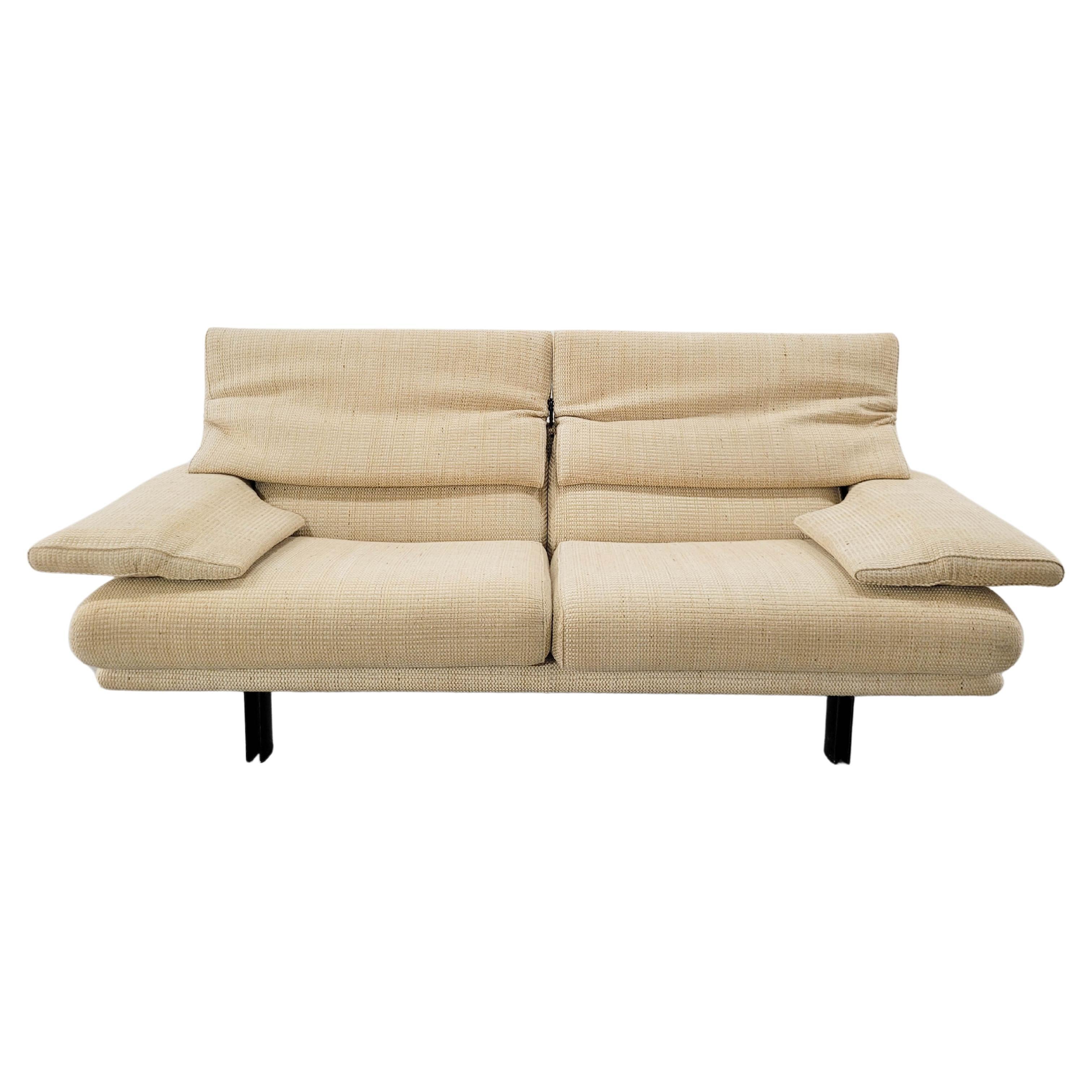 Mid-Century Italian Alanda Sofa by Paolo Piva for B&b Italia / C&b Italia, 1980s