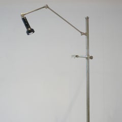 Midcentury Italian Angelo Lelli Easel Lamp for Arredoluce