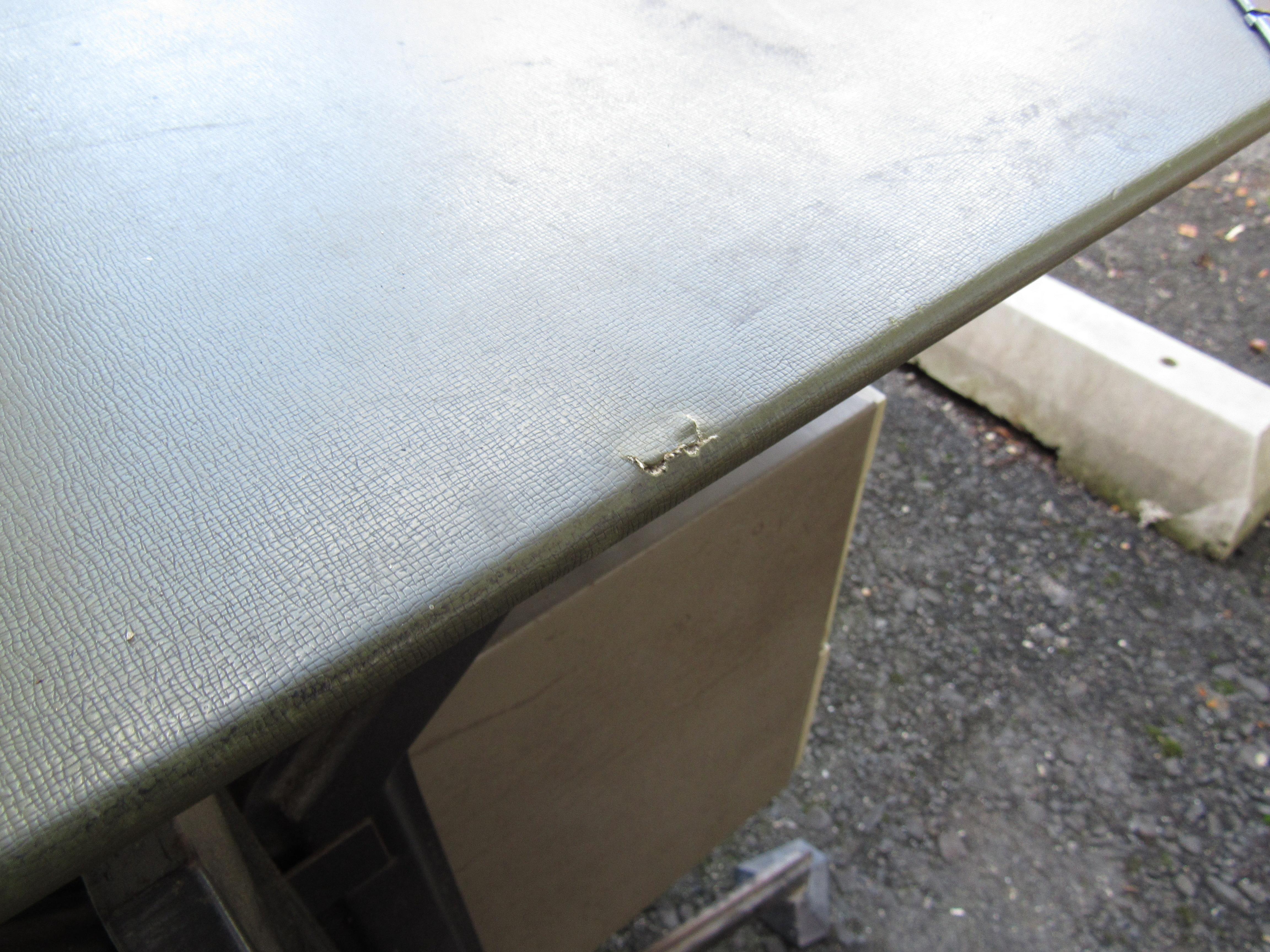 Midcentury Italian Arco Desk by BBPR for Olivetti Synthesis 7