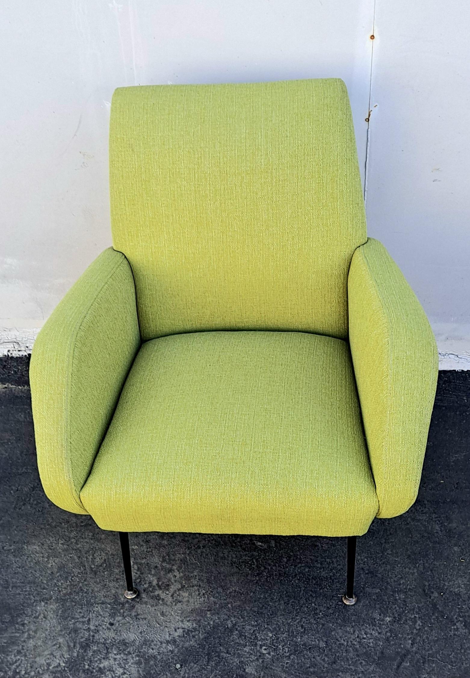 Midcentury Italian armchair For Sale 1