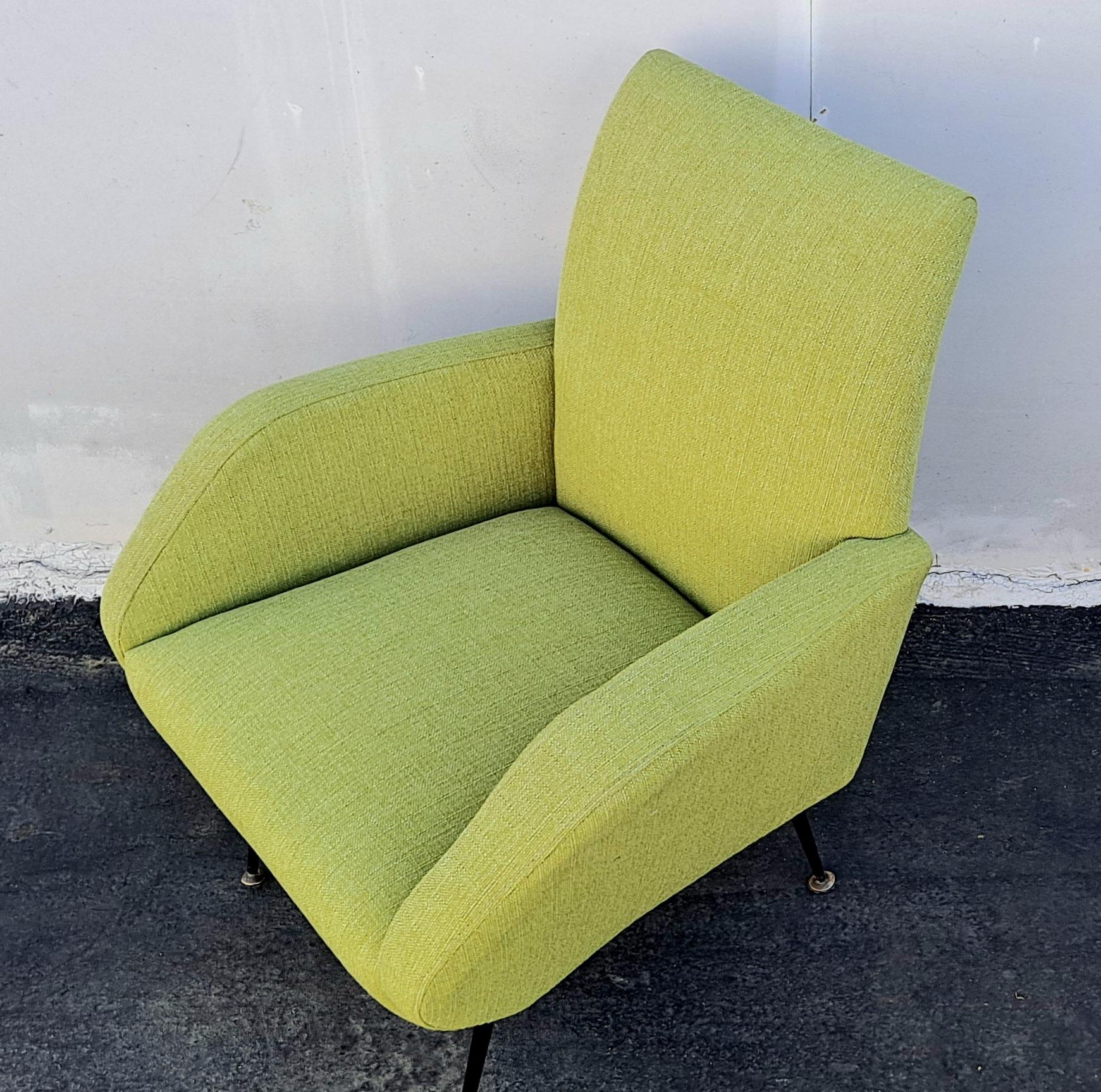 Midcentury Italian armchair For Sale 2