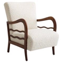 Mid-Century Italian Armchair in the Style of Paolo Buffa