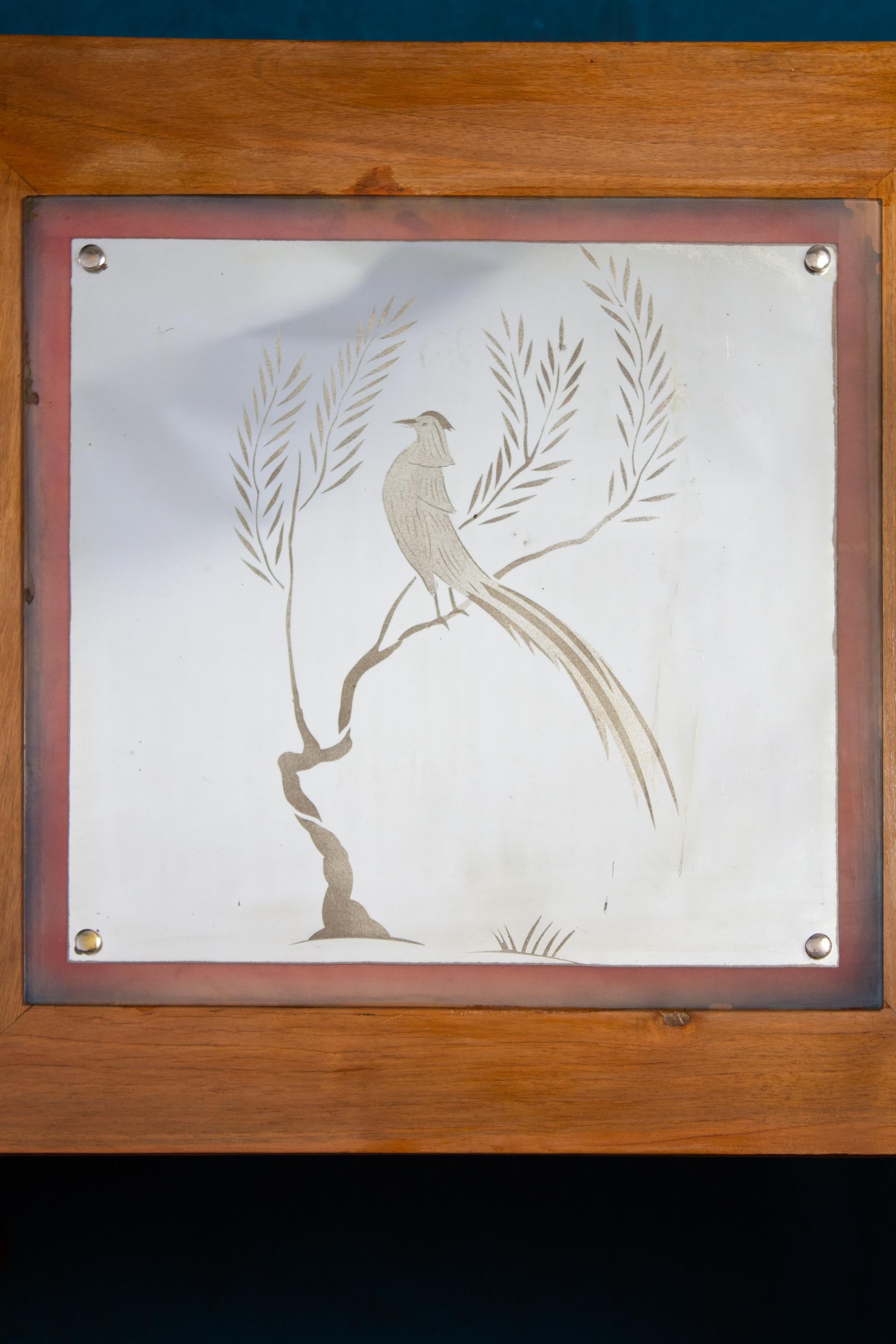 Mid-Century Italian Bar Cabinet 1950'  Osvaldo Borsani style For Sale 8