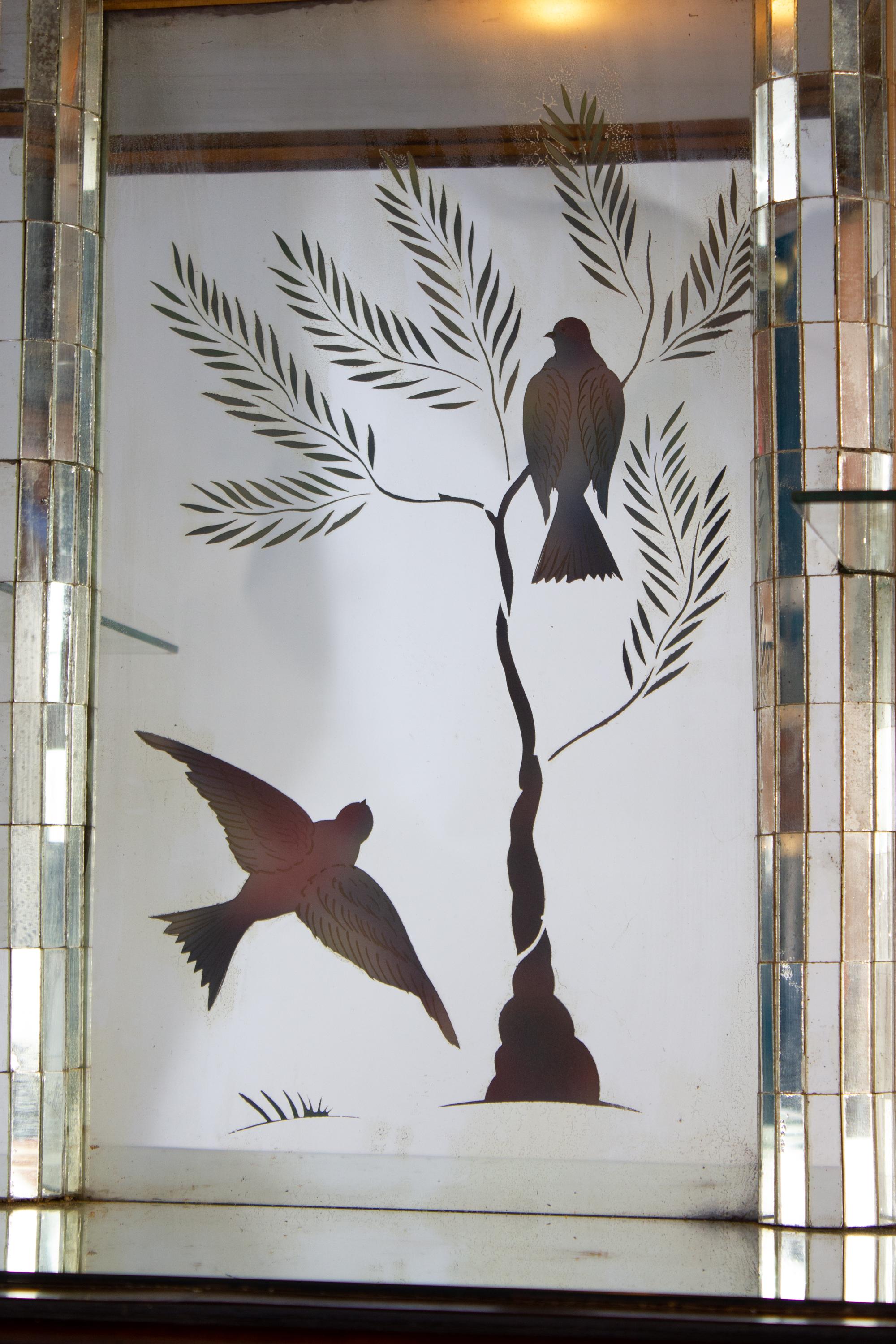 Mid-Century Italian Bar Cabinet 1950'  Osvaldo Borsani style For Sale 9