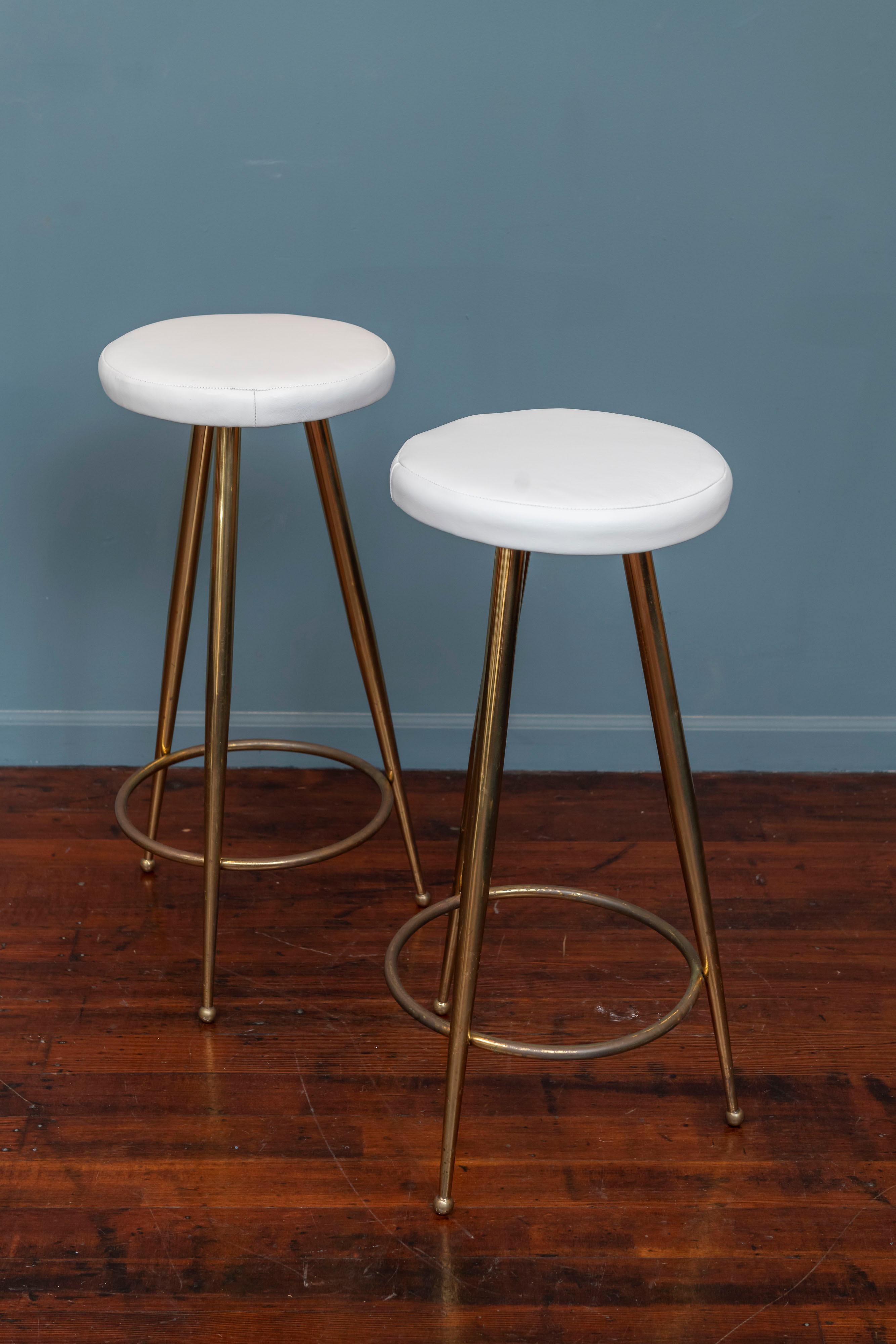 Mid-Century Italian Bar Stools 1