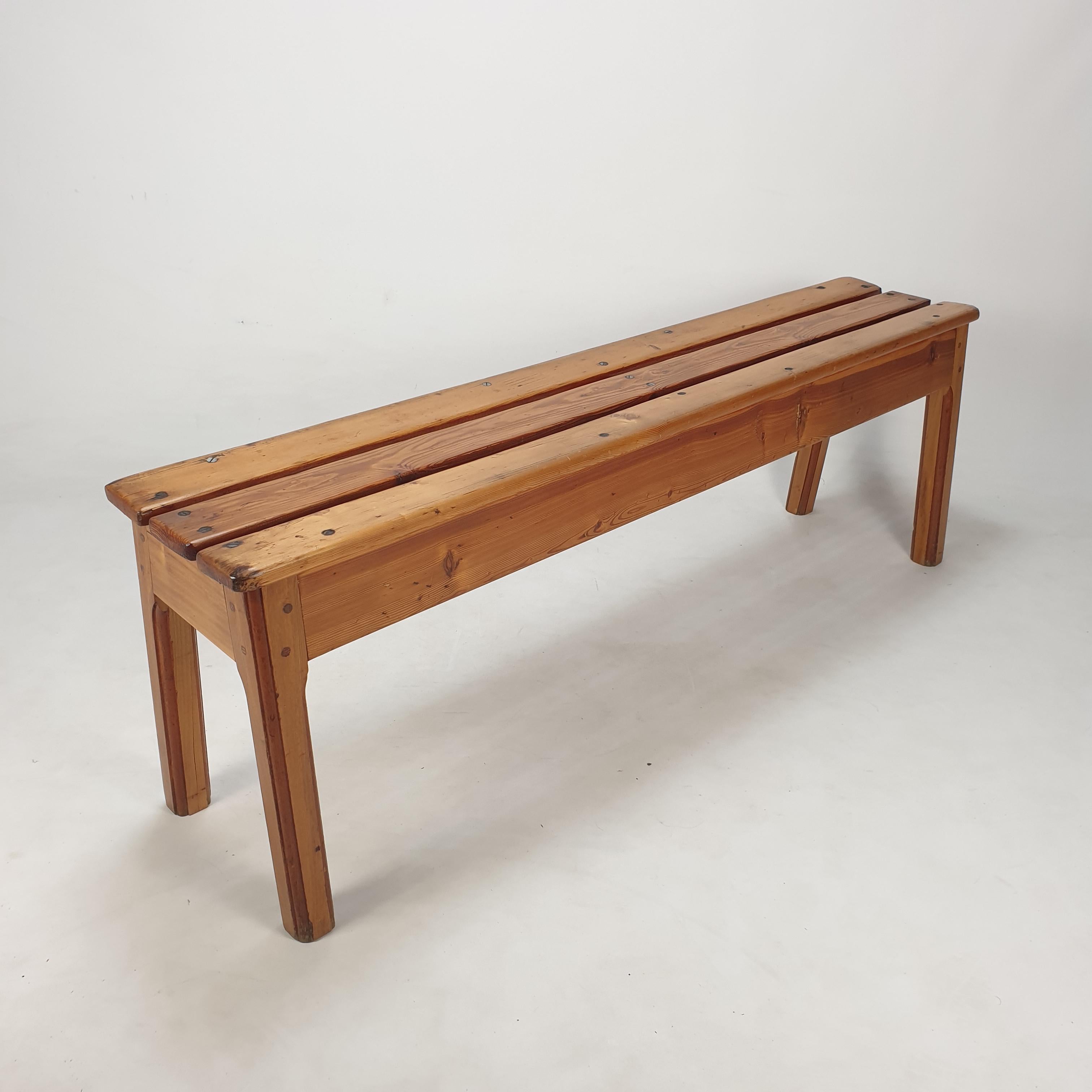 Mid-Century Italian Bench, 1960s In Good Condition For Sale In Oud Beijerland, NL