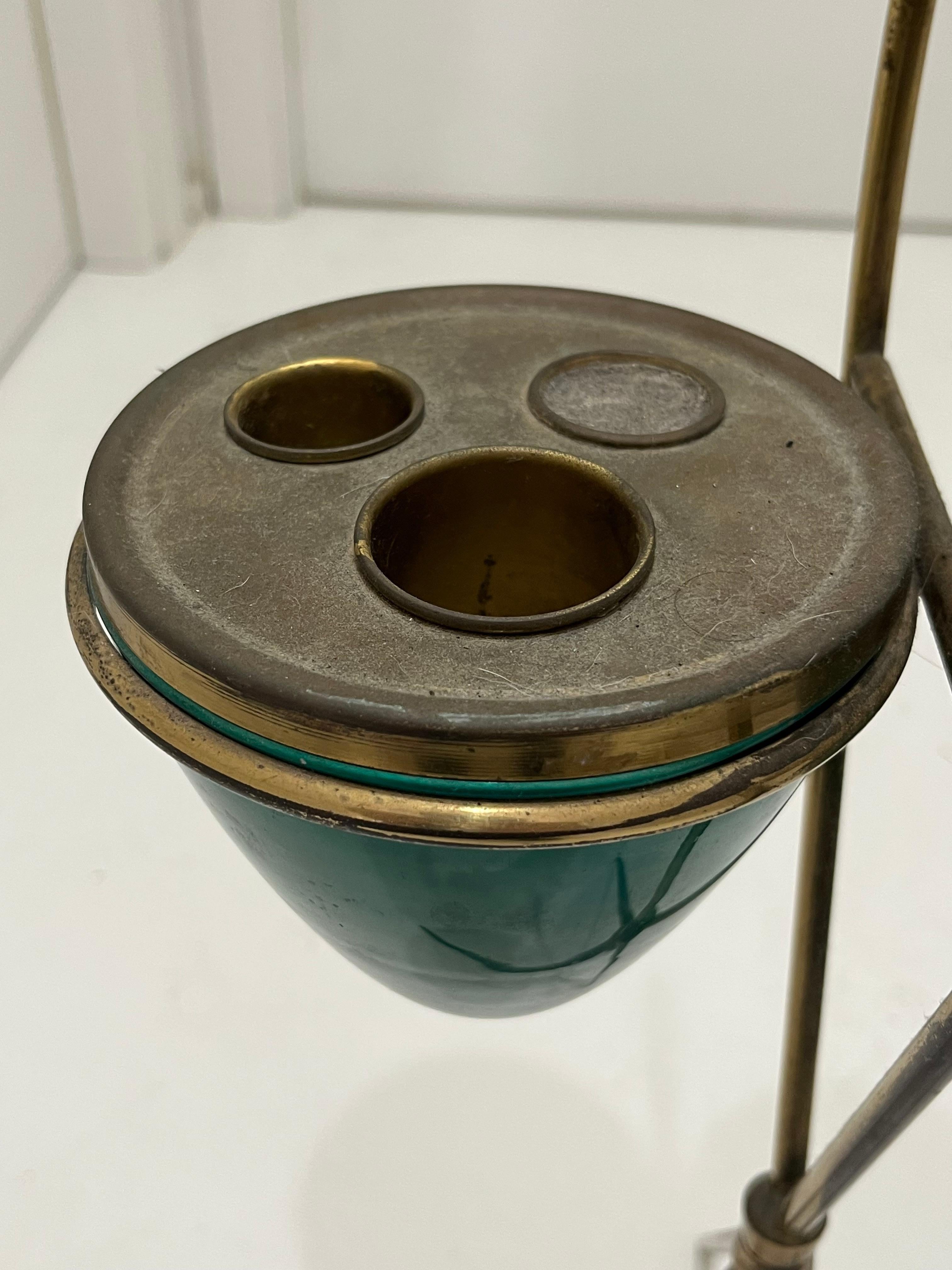 Mid-Century Italian Brass Ashtray, 1950s For Sale 3