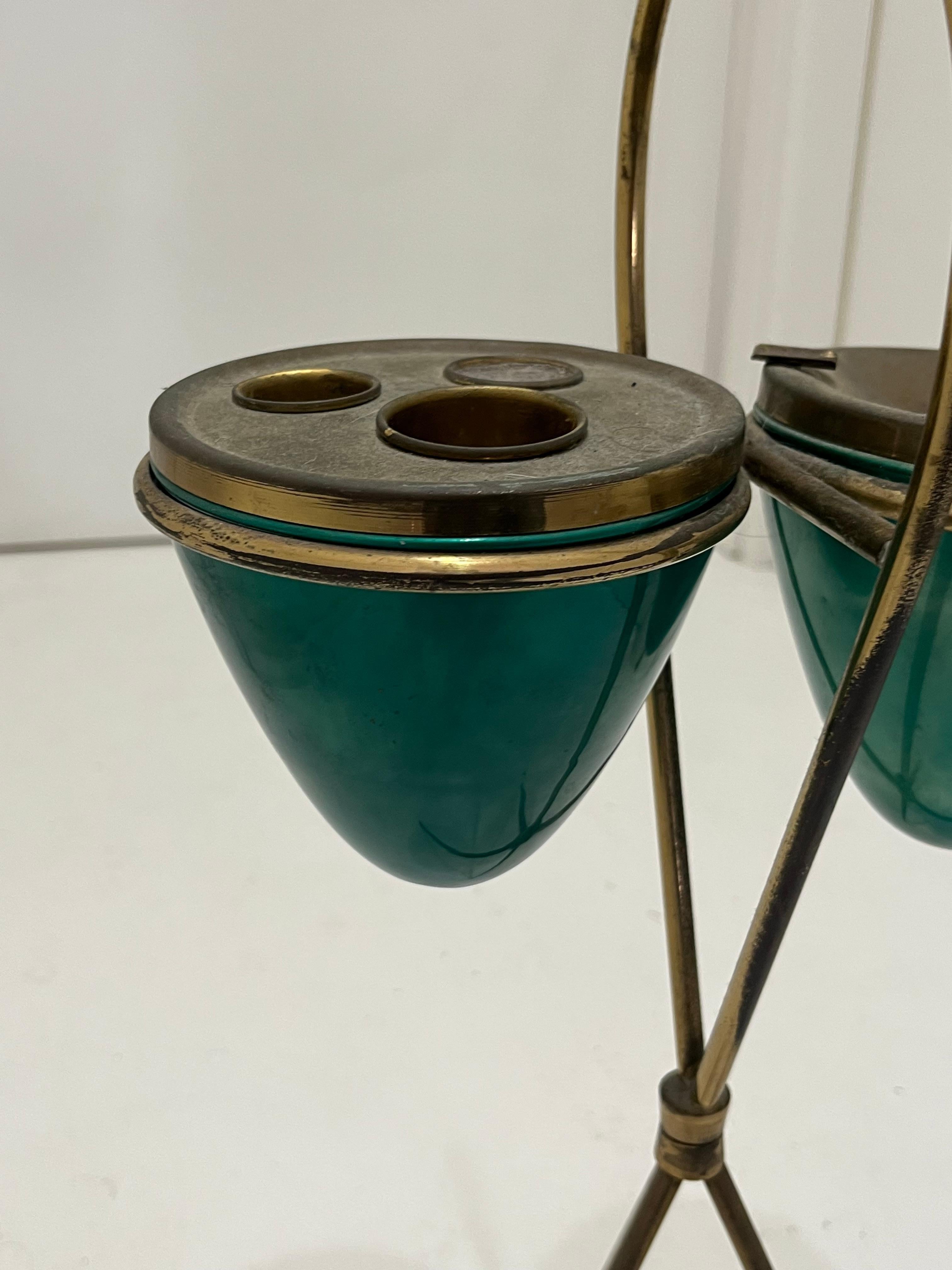 Mid-Century Italian Brass Ashtray, 1950s For Sale 4