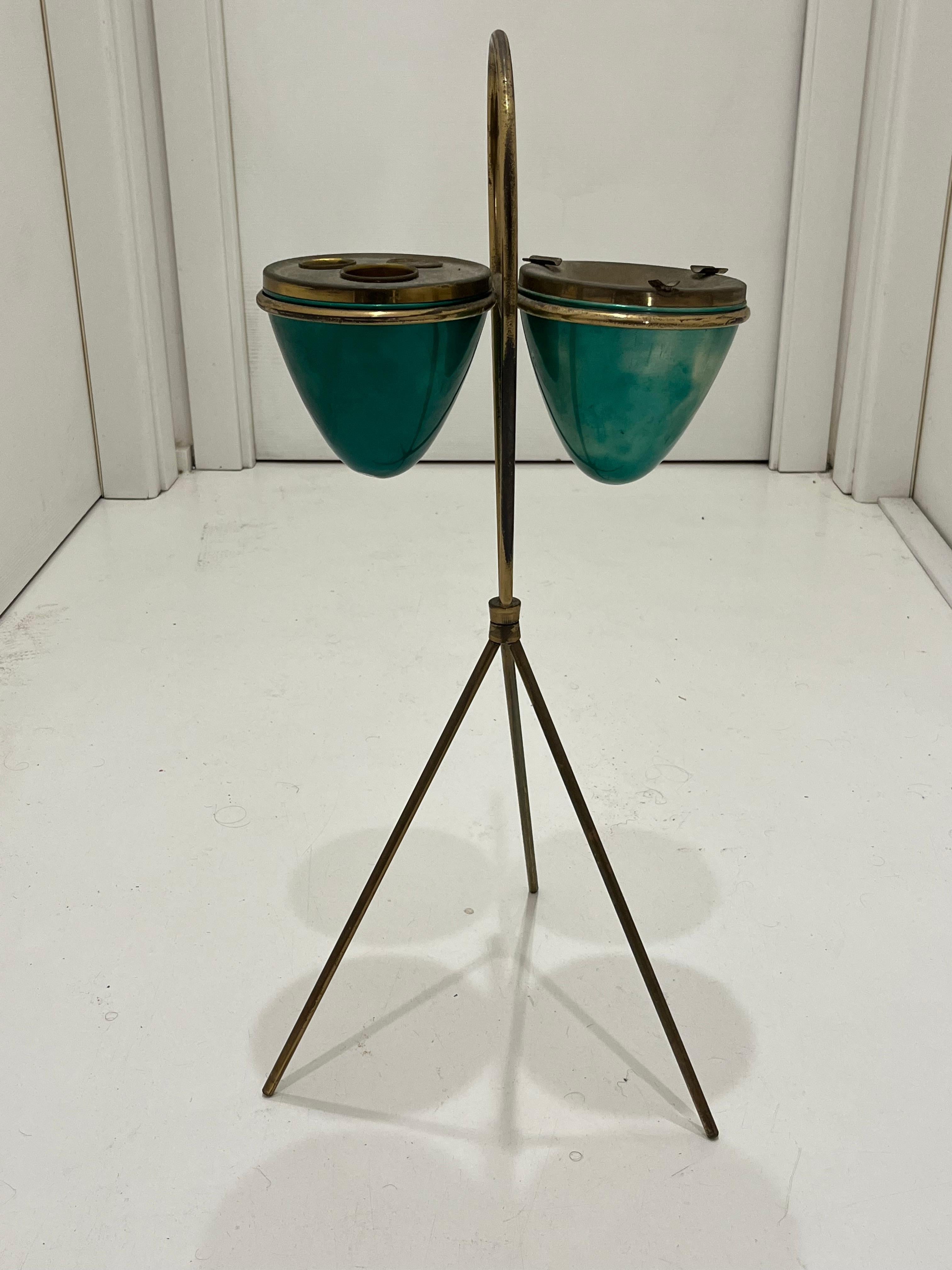 Mid-Century Italian Brass Ashtray, 1950s For Sale 5