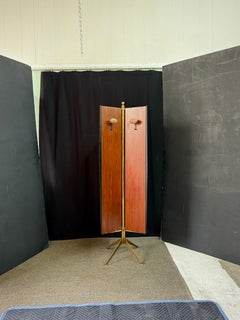 Mid Century Italian Brass Swivel Valet by ‘La Permanente Mobili Cantù’