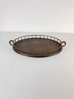 Mid-century Italian Brass Tray, 1950s