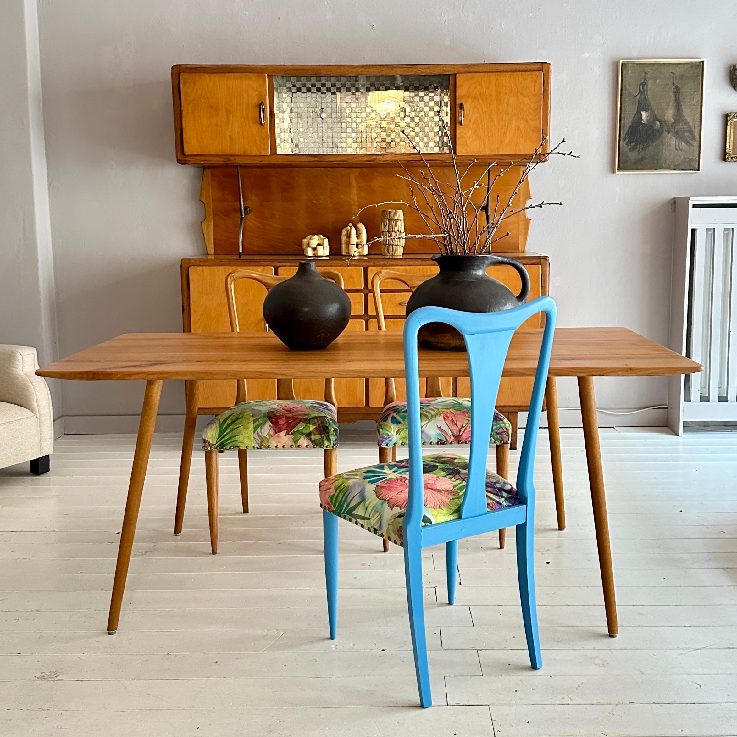 Armario buffet italiano de mediados de siglo al estilo de Ico Parisi, hacia 1950 mediados del siglo XX en venta
