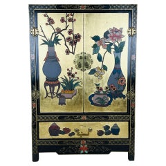 Mobile italiano di metà secolo, stile Chinoiserie, anni '50