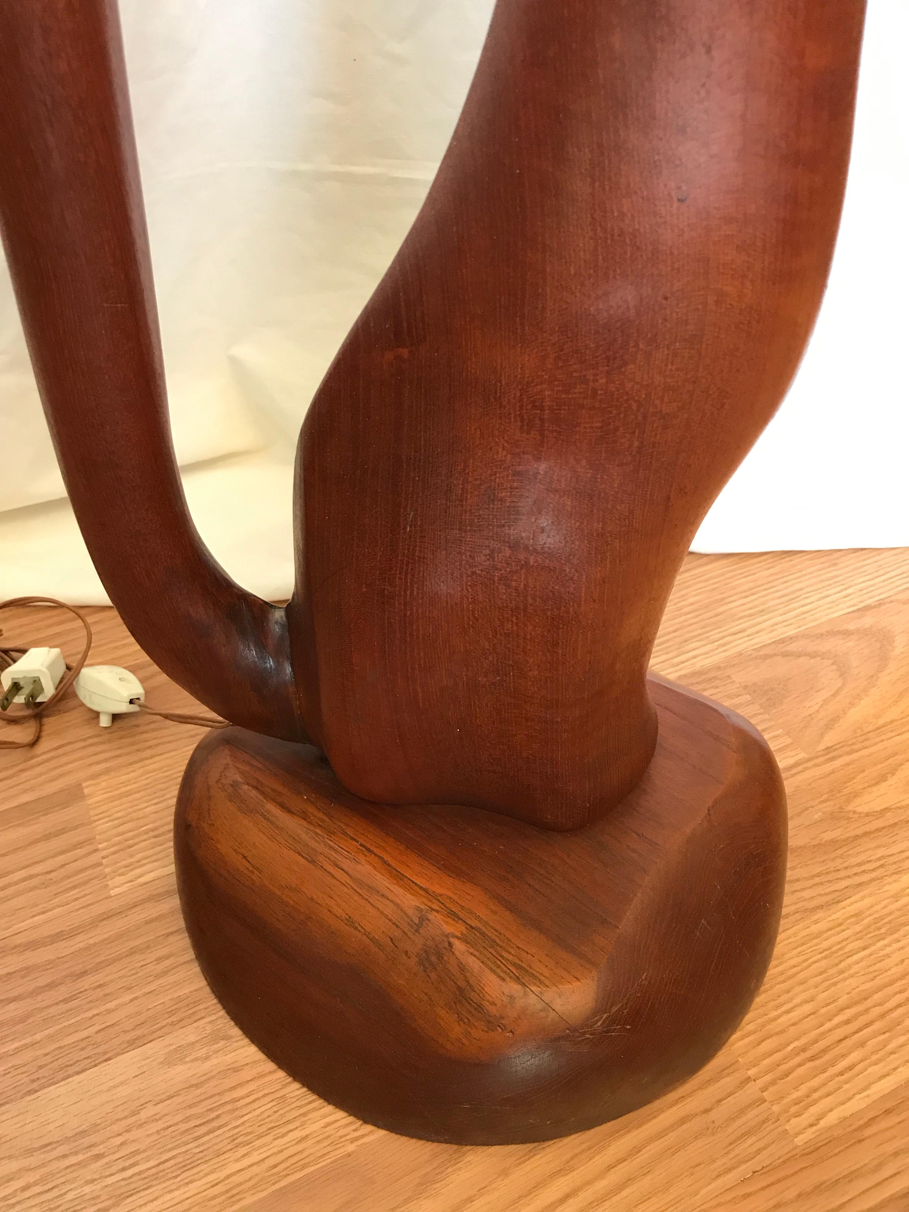 Midcentury Italian Cat Motif Floor Lamp 1