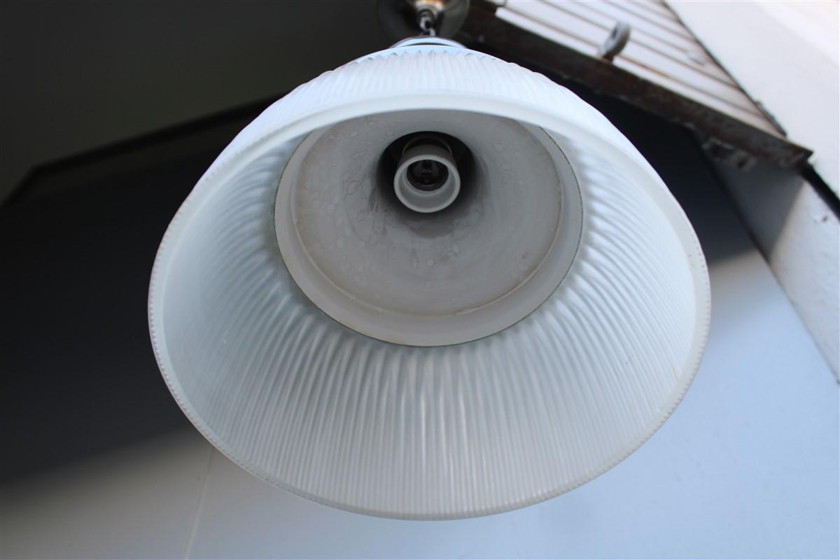 Mid-Century Italian Ceiling Lamp Tito Agnoli for Oluce Modell 4439b 1950s For Sale 2