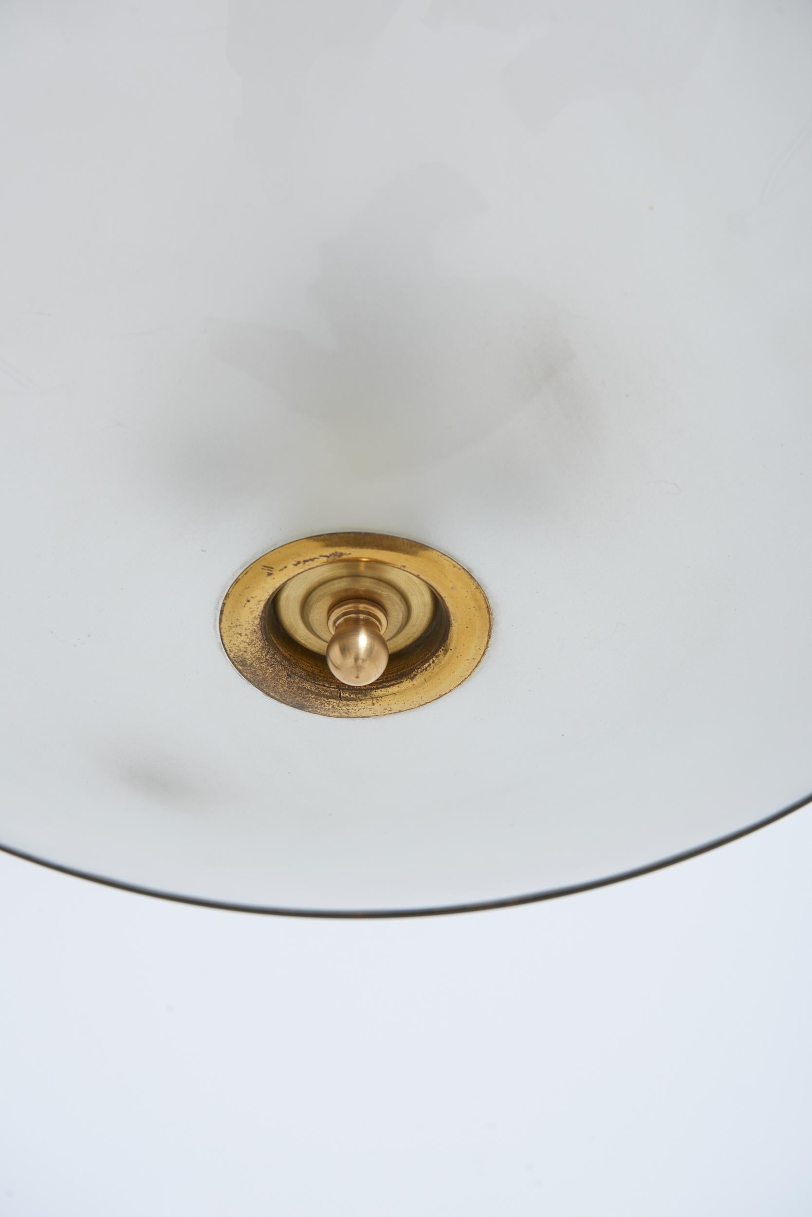 Mid-Century Italian Ceiling Light In Good Condition For Sale In London, GB