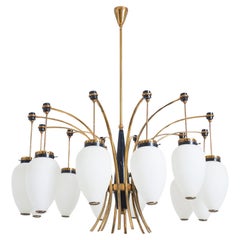 Mid-Century Italian Ceiling Light