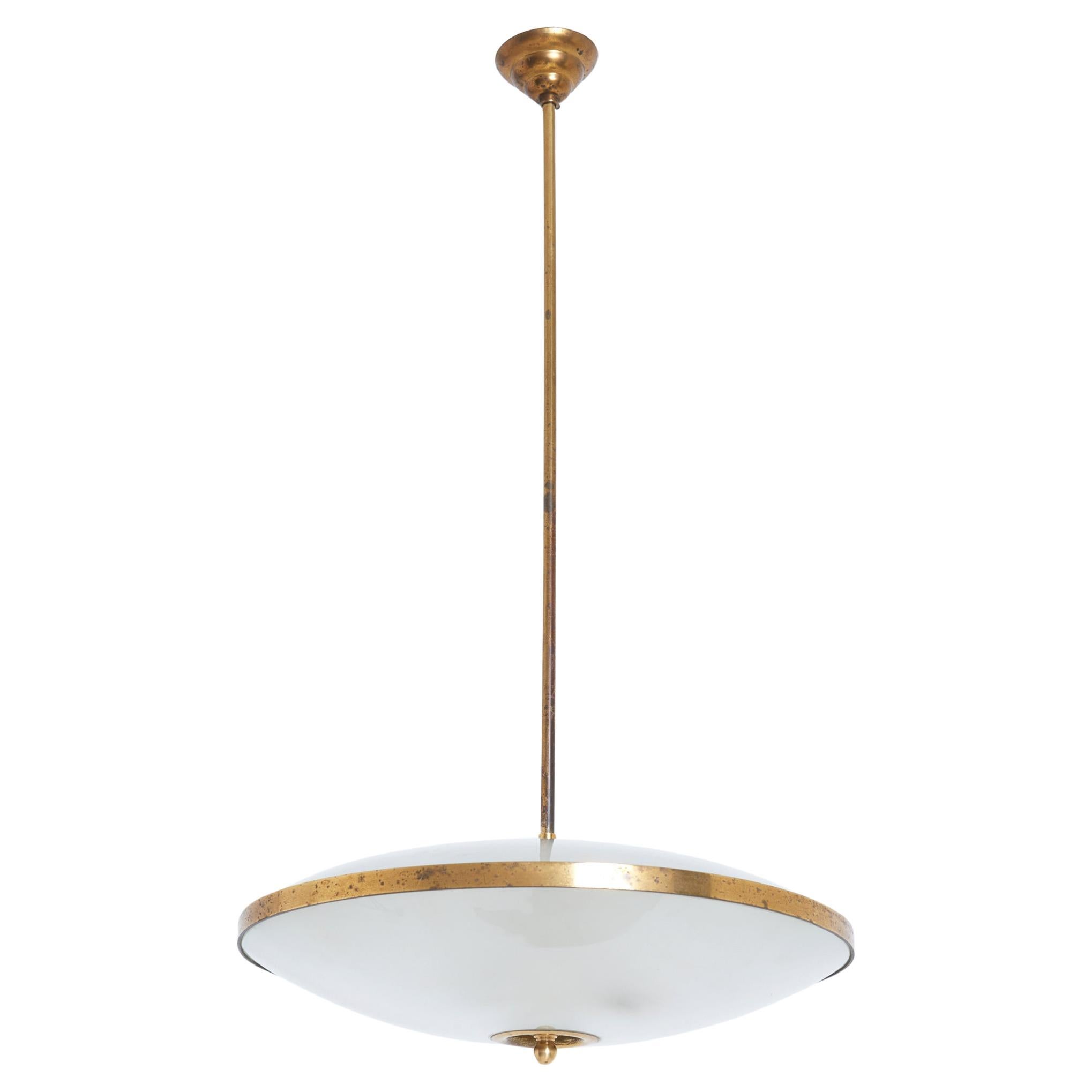 Mid-Century Italian Ceiling Light For Sale