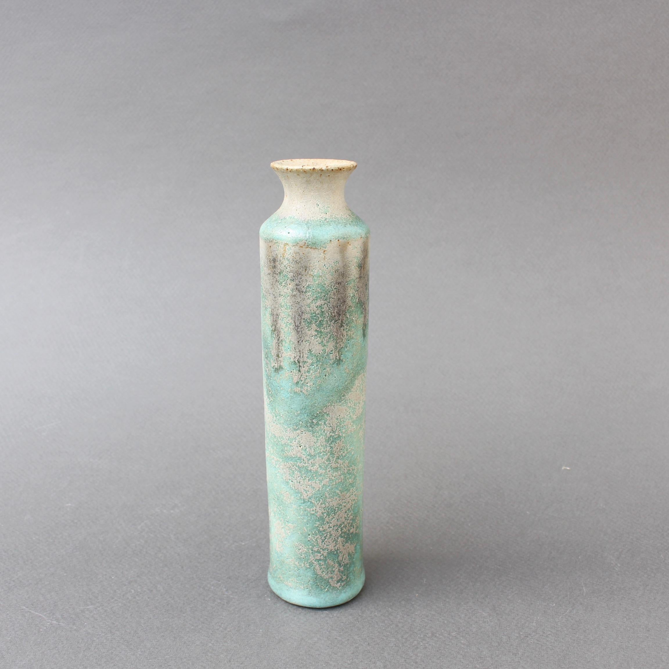 Midcentury Italian Ceramic Bottle by Bruno Gambone 'circa 1970s', Small In Good Condition For Sale In London, GB