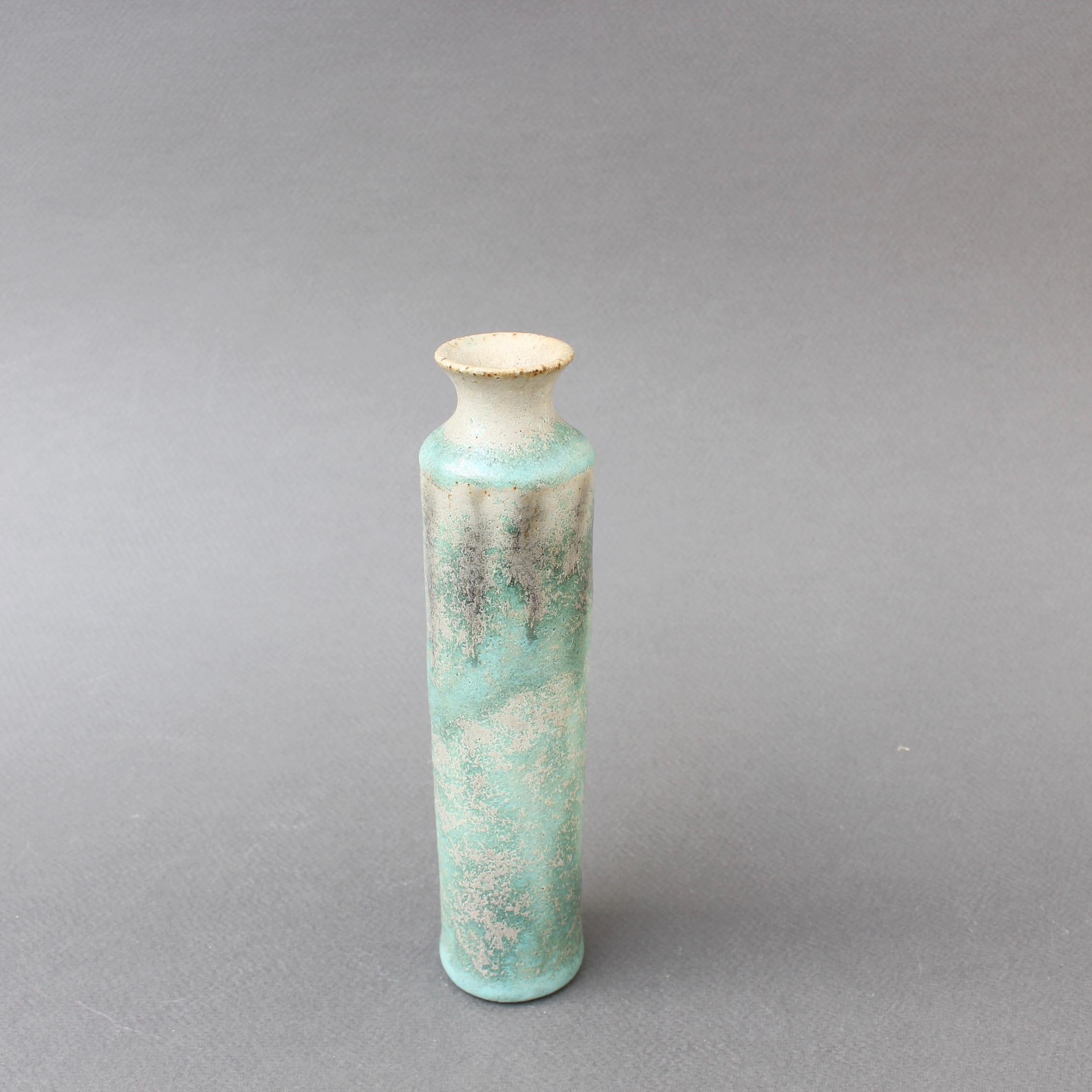 Midcentury Italian Ceramic Bottle by Bruno Gambone 'circa 1970s', Small For Sale 1