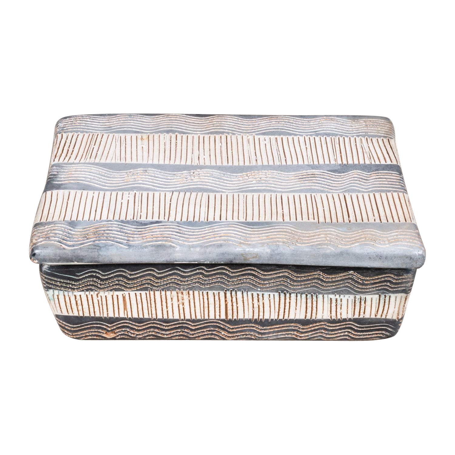 Mid-century Italian Ceramic Box c.1960