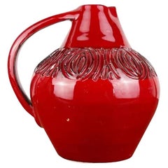 Mid-Century Italian Ceramic Carafe Vase, 1960s