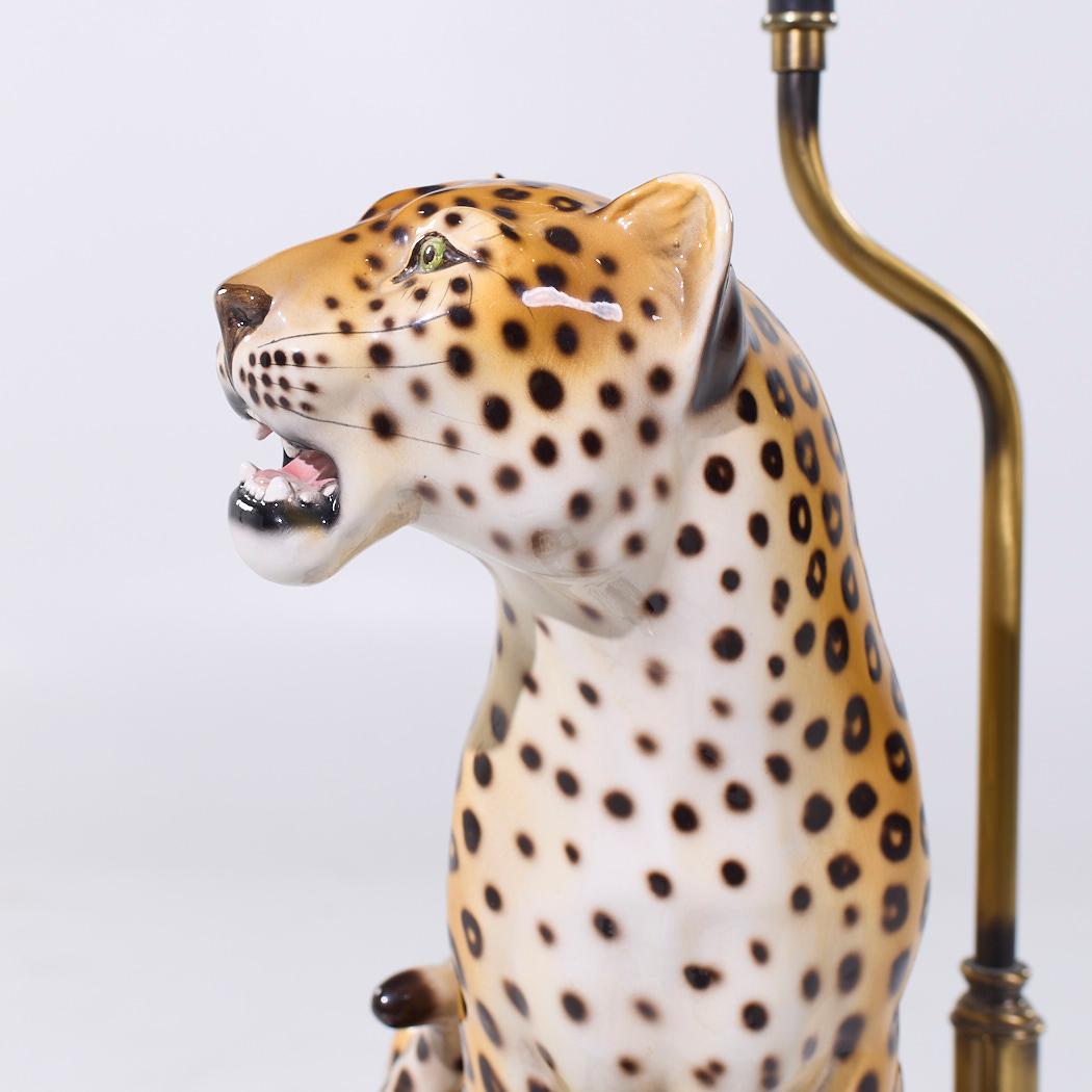 Lampe léopard italienne du milieu du siècle dernier en vente 4