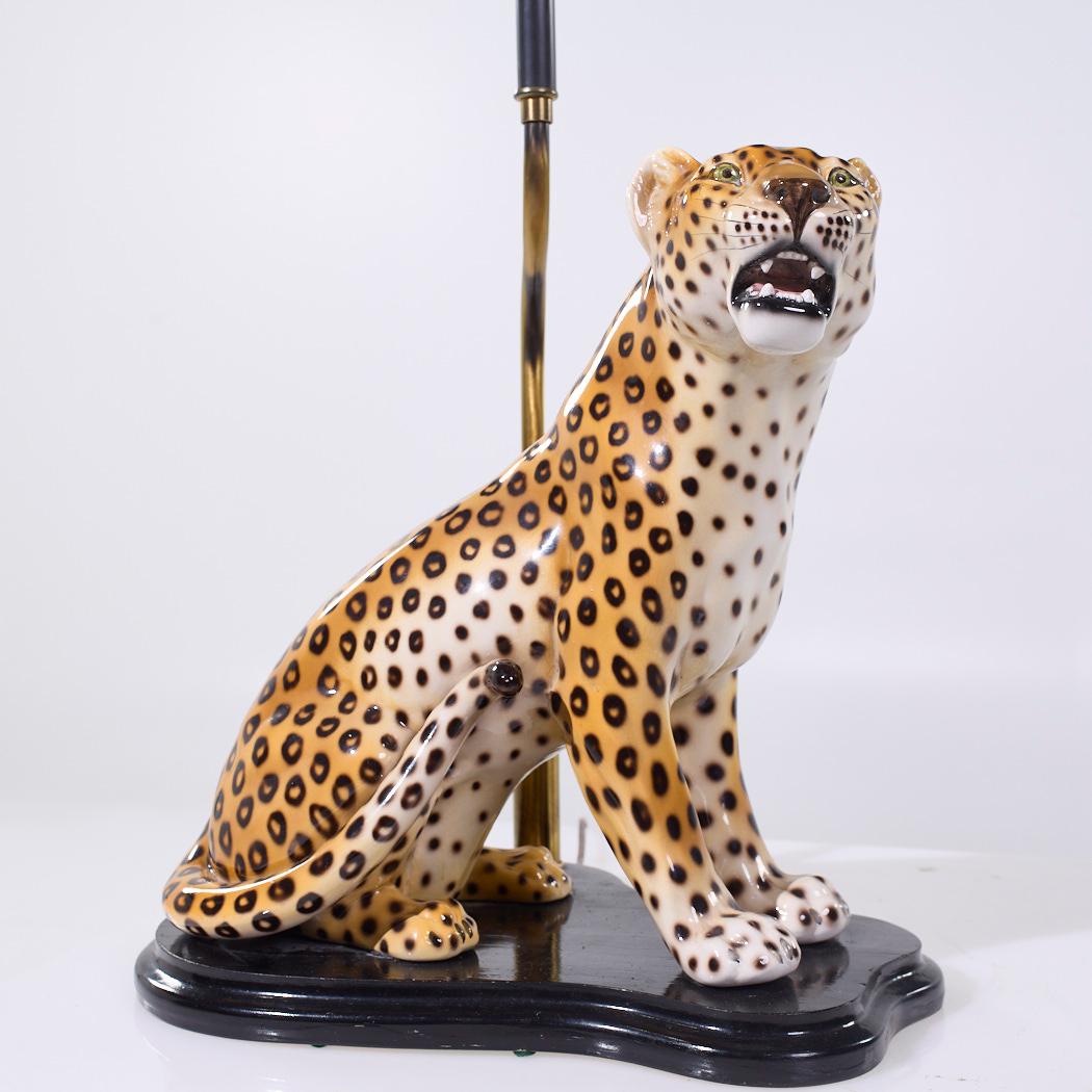 Lampe léopard italienne du milieu du siècle dernier en vente 3