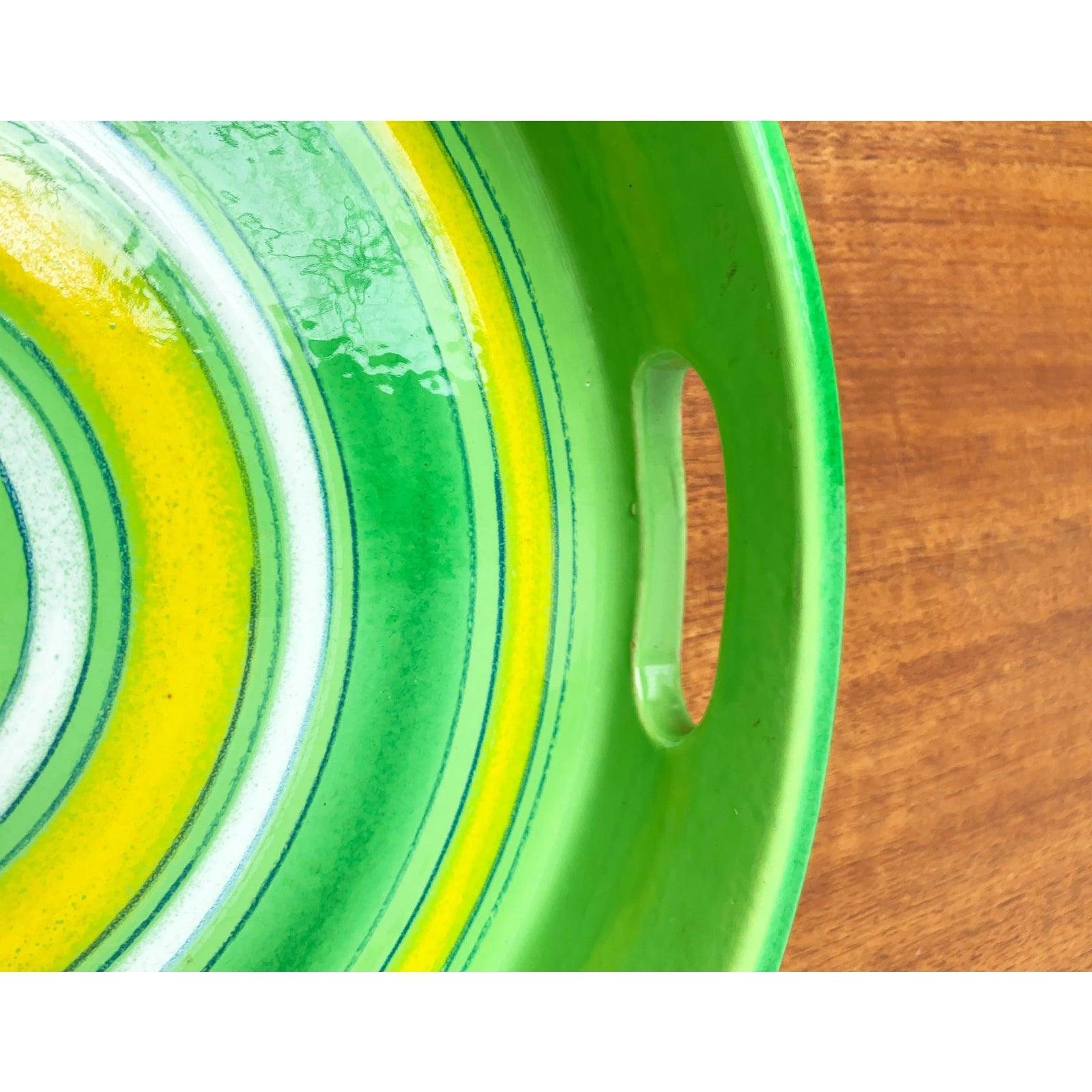 Mid-Century Italian Ceramic Tray by Bitossi for Rosenthal Netter, 1960s For Sale 4